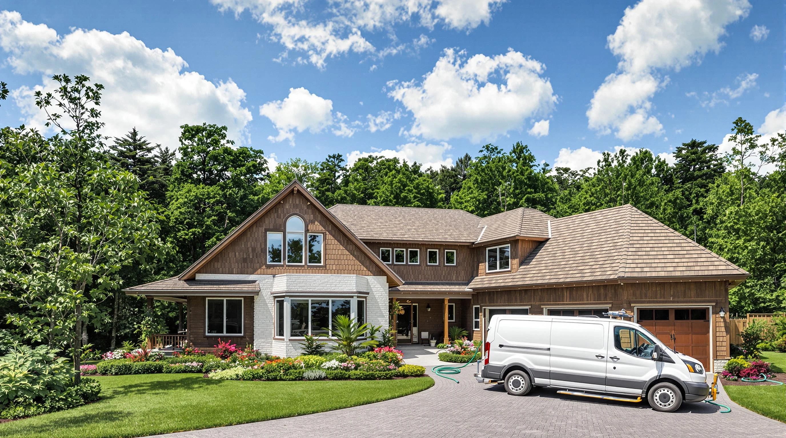 Needham Garage Door Repair garage door repair crew working in Weston, MA