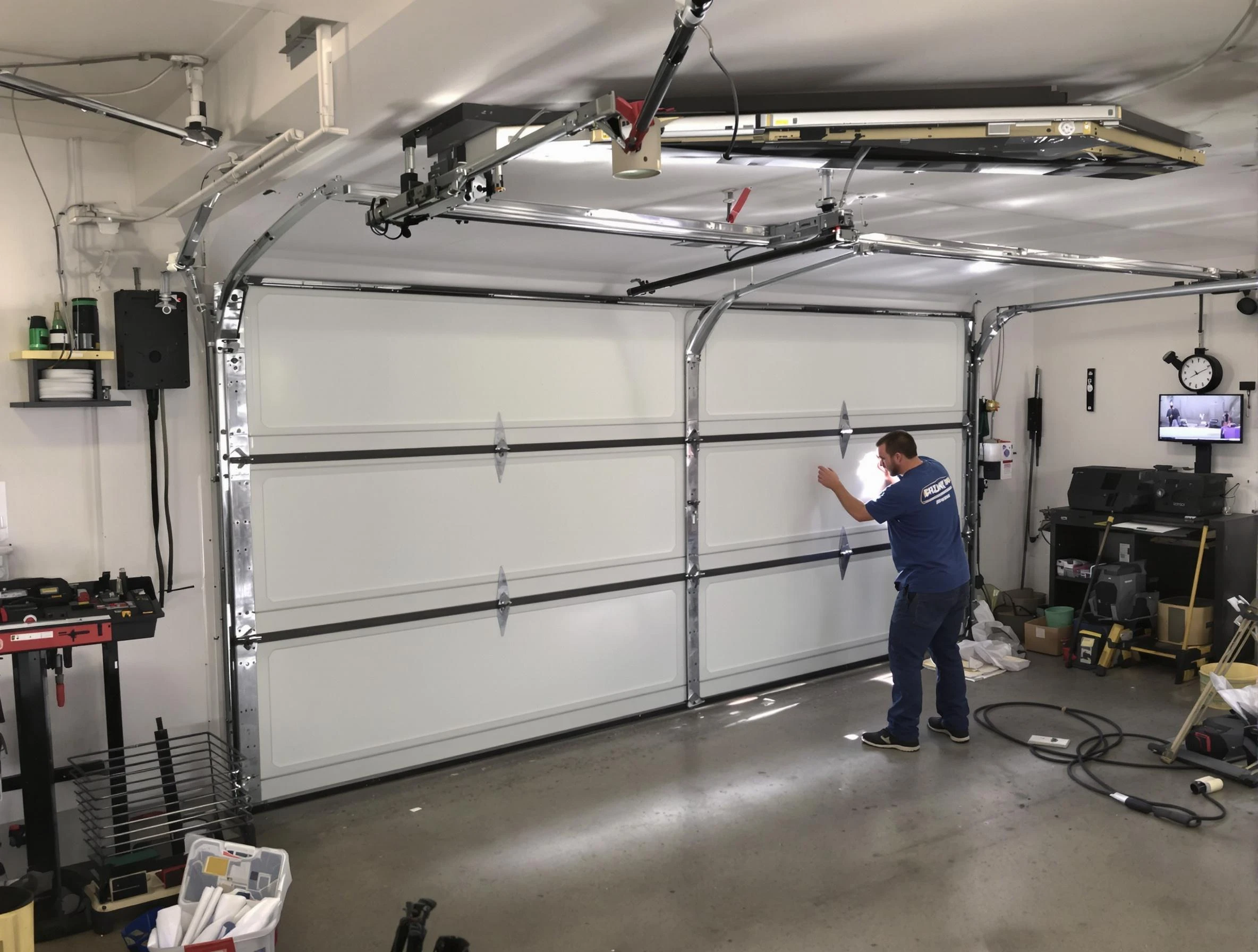 Professional garage door repair service by Needham Garage Door Repair in Needham